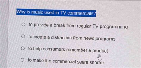 Why Is Music Used in TV Commercials? An Examination of its Influencing Factors